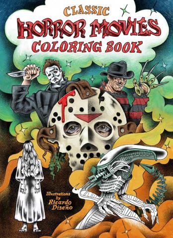 Classic Horror Movies Coloring Book Classic Horror Movies Coloring Book