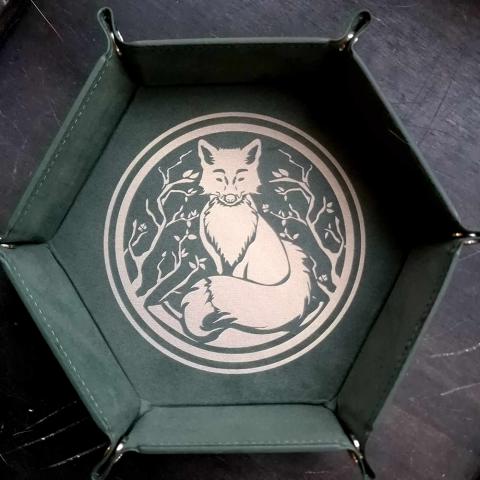 Dice Tray Fox Dice Tray Fox