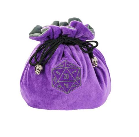 Velvet Dice Bag Purple