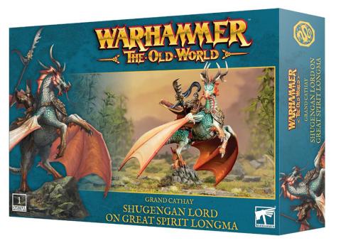 WhToW: Grand Cathay: Shugengan Lord on Great Spirit Longma