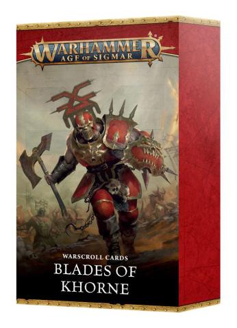 Warscroll Cards: Blades of Khorne