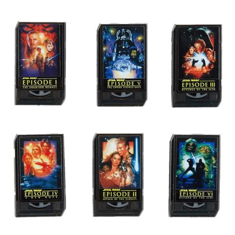 Star Wars VHS Cassettes Loungefly Enamel Pin (Blind Pack)