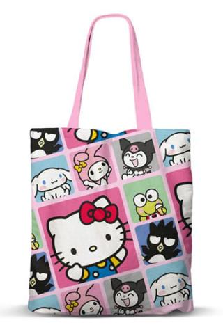 Hello Kitty Panels Tote Bag