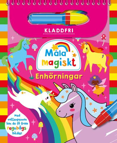 Måla magiskt - enhörningar (Med vattenpenna) Måla magiskt - enhörningar (Med vattenpenna)