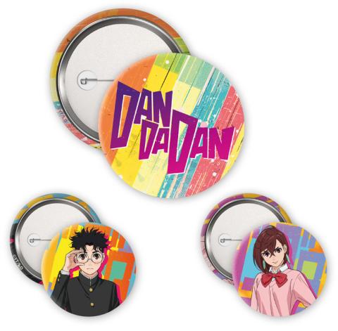Momo & Okarun Badge Pack