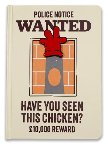 Feathers McGraw Diecut Reveal A5 Notebook