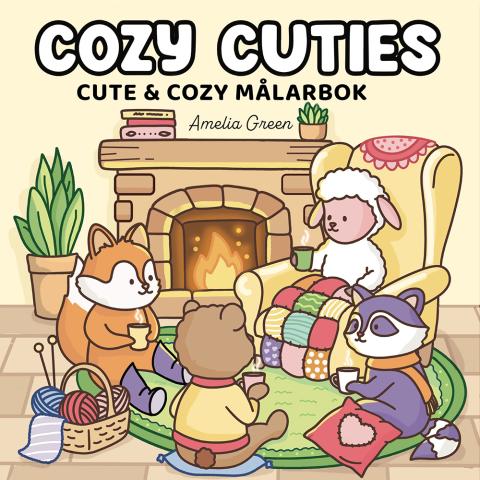 Cozy Cuties - Cute & Cozy målarbok