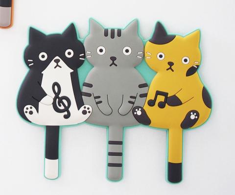 Cat Trio Magnetic Hooks - Blue Cat Trio Magnetic Hooks - Blue