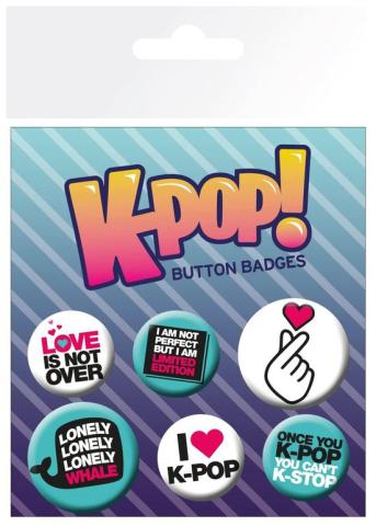 K-Pop Badge Pack K-Pop Badge Pack