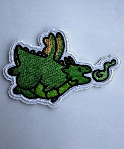 Chonky Dragon Green Patch