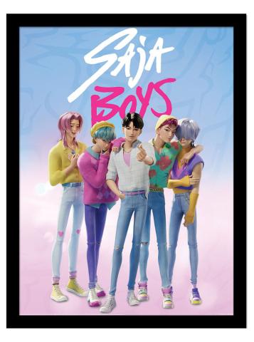 Saja Boys Framed Collector Print 30 x 40 cm
