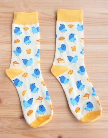 Socks - Pigeons & Pastries Size 38-43
