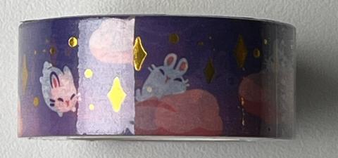 Washi Tape - In the Clouds Gold Foil