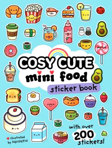 Cosy Cute Mini Food Sticker book Cosy Cute Mini Food Sticker book