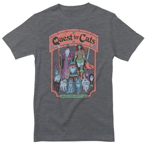 Quest For Cats T-Shirt (Large)