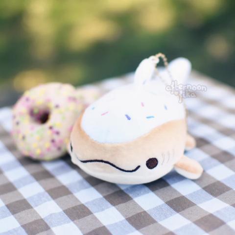 Sugar Sweet Whaleshark Plush Keychain
