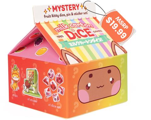 Milk Carton Mystery Dice