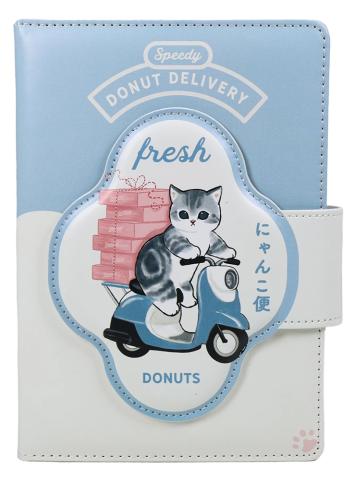 Mofusand Padded Notebook w/ Magnetic Strap