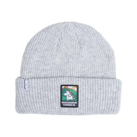Moomintroll Winter Hat Beanie Light Grey