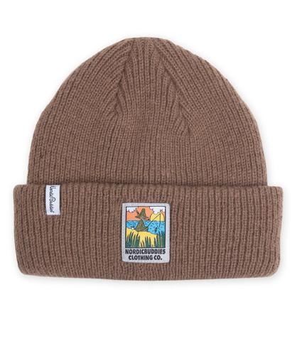 Snufkin Winter Hat Beanie Light Brown