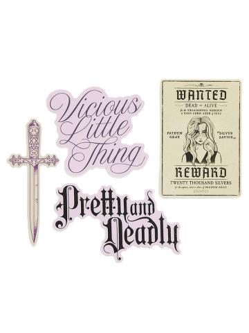 Powerless Stickers - Set of 4