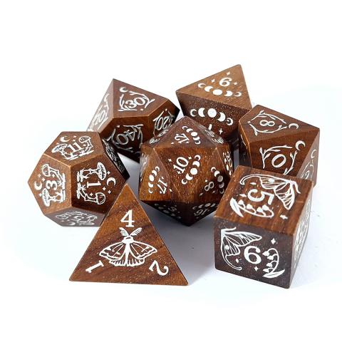 Disas Calling - Set of 7 wooden dice