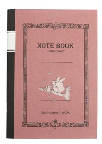 Totoro Retro Notebook B6 - Grid