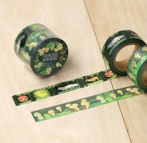 Princess Mononoke Masking Tape Set - 2 pcs Princess Mononoke Masking Tape Set - 2 pcs