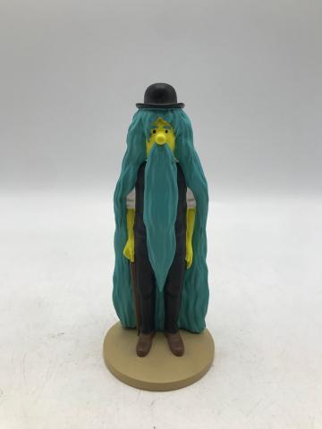 Figur 12 cm resin Dupont med grönt hår och skägg