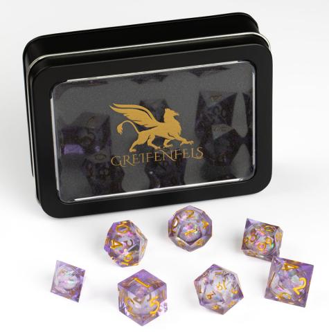 Razor Purple with Glitter core