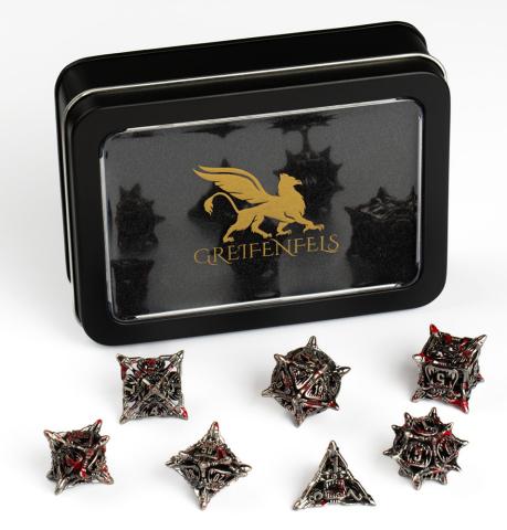 Void: Silver Mimic Dice Set