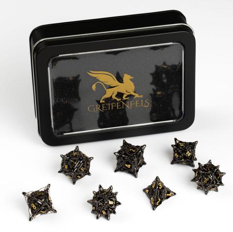 Void: Black Mimic Dice Set