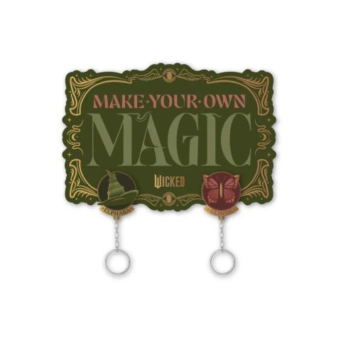 Wicked Key Hanger w/ Keychains