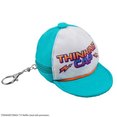 Stranger Things Thinking Cap Keychain Pouch