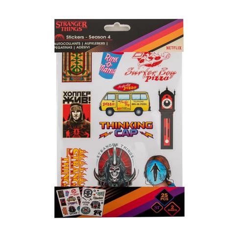 Stranger Things S4 Sticker Set