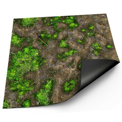 Neoprene Battle Mat 120*120: Boneblight Marsh
