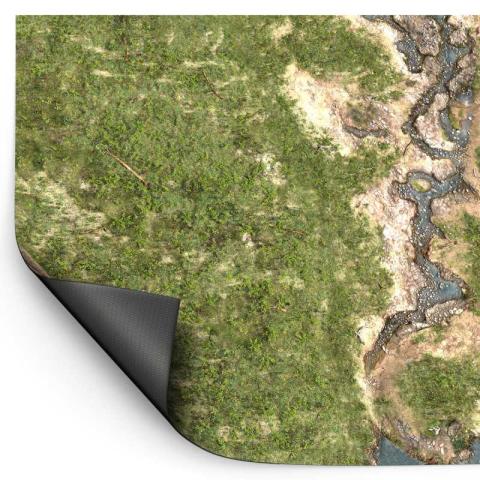 Neoprene Battle Mat 112*152: Duskriver Meadows Neoprene Battle Mat 112*152: Duskriver Meadows