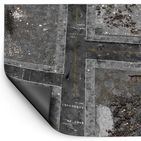 Neoprene Battle Mat 112*152: Ground Zero District