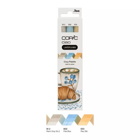 Copic Layer & Mix Cozy Palette - Set of 3 (Pennor) Copic Layer & Mix Cozy Palette - Set of 3 (Pennor)