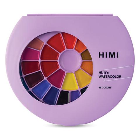 HIMI Semi-Moist Watercolour Set - 24 Colours HIMI Semi-Moist Watercolour Set - 24 Colours