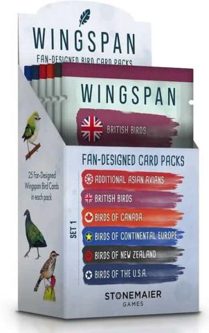 Wingspan: Fan Designed Card Pack Wingspan: Fan Designed Card Pack