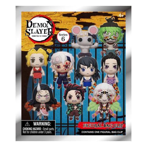 Demon Slayer Kimetsu no Yaiba 3D PVC Bag Clip Series 6