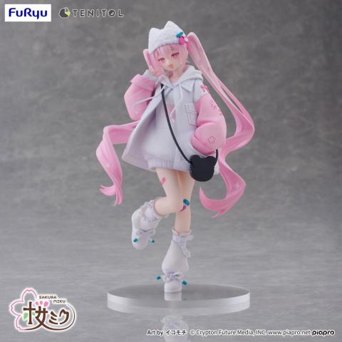 Hatsune Miku Sakura Miku Cool Tenitol PVC Statue 19 cm