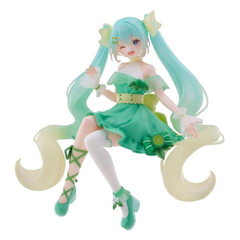 Hatsune Miku Lime Ver. Noodle Stopper PVC Statue 14 cm