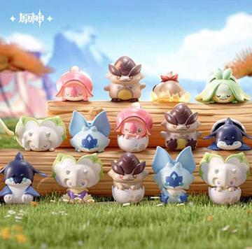 Genshin Impact Mini Figure Natlan Saurian Series 4 cm (Blind Pack)