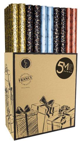 Presentpapper Lyx Höst & Vinter - 70cm x 5m (Mixed designs)