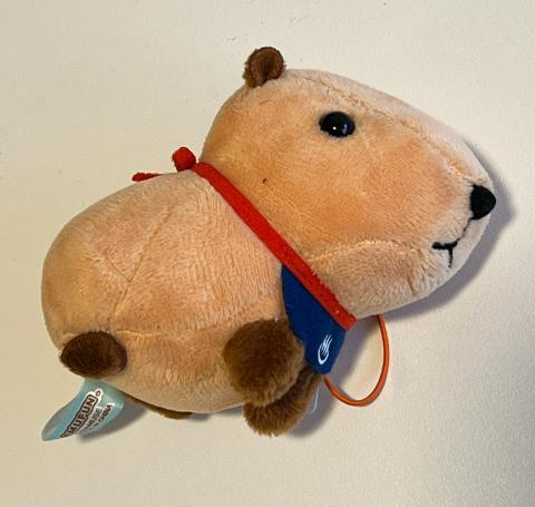 Capybara-chan Small Hanger Plush - Apron