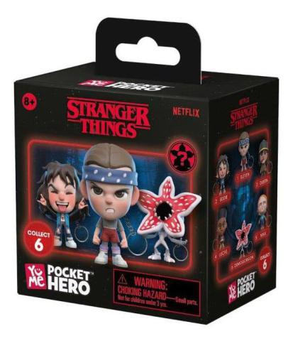 Stranger Things Pocket Hero Keychain (Blind Pack)