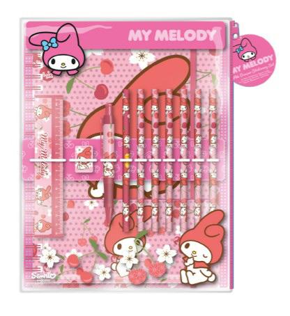 My Melody A4 Bumper Stationery Set