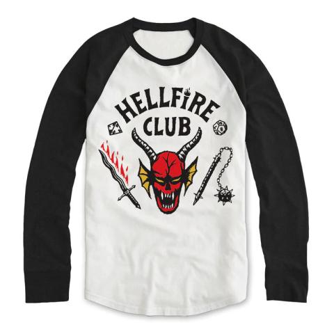 Hellfire Club Crest Baseball Sweater (X-Large)